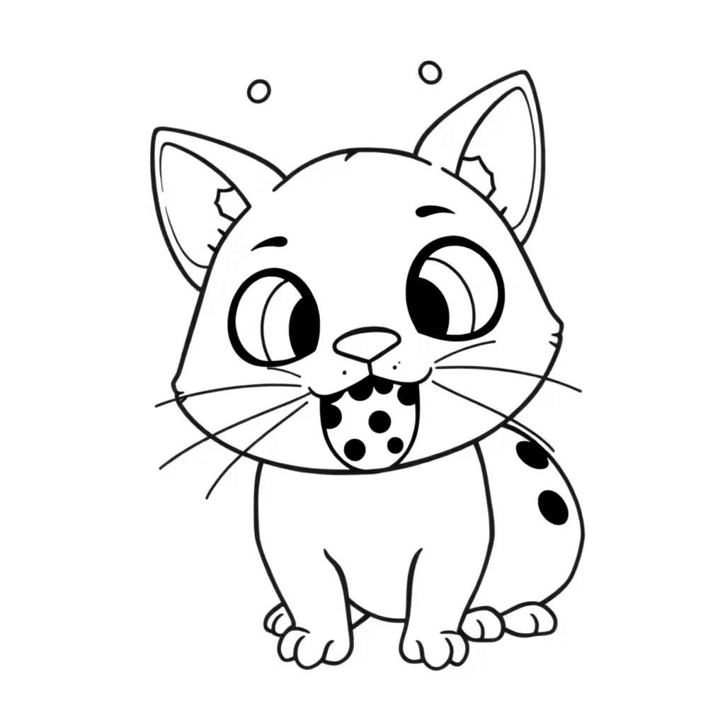 Feuille de coloriage pour enfants