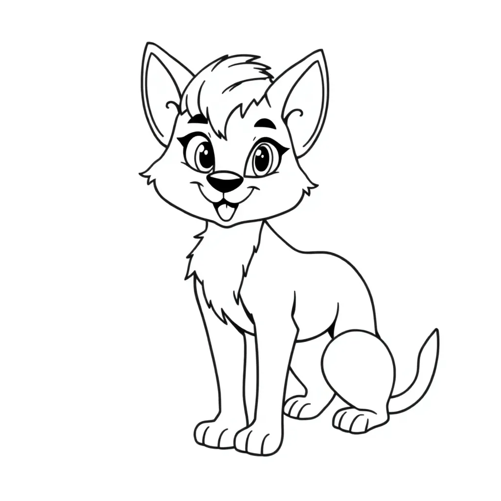 Plantilla para colorear para niños