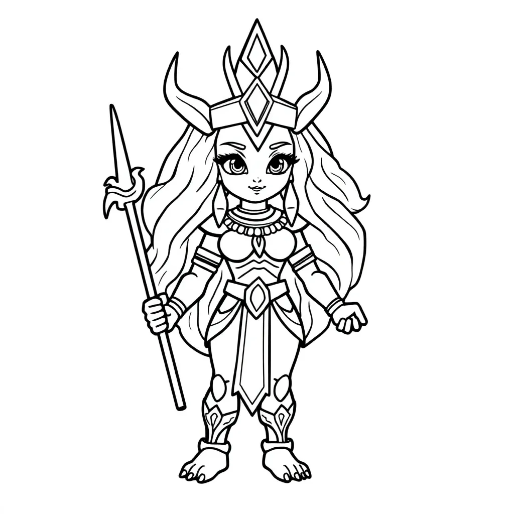 Plantilla para colorear para niños