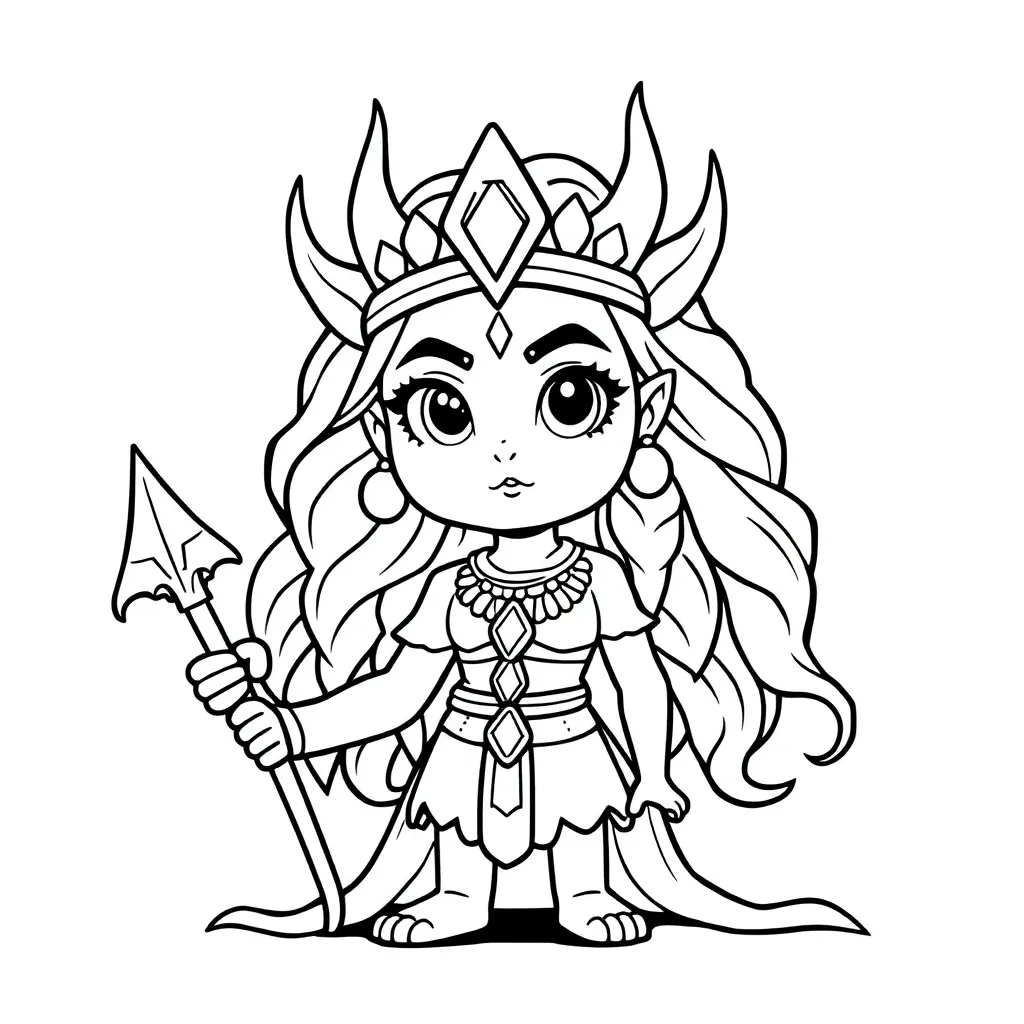 Plantilla para colorear para niños