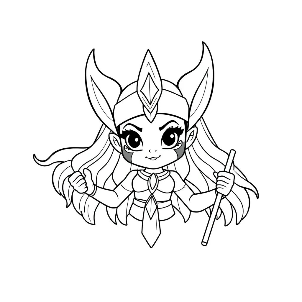 Plantilla para colorear para niños