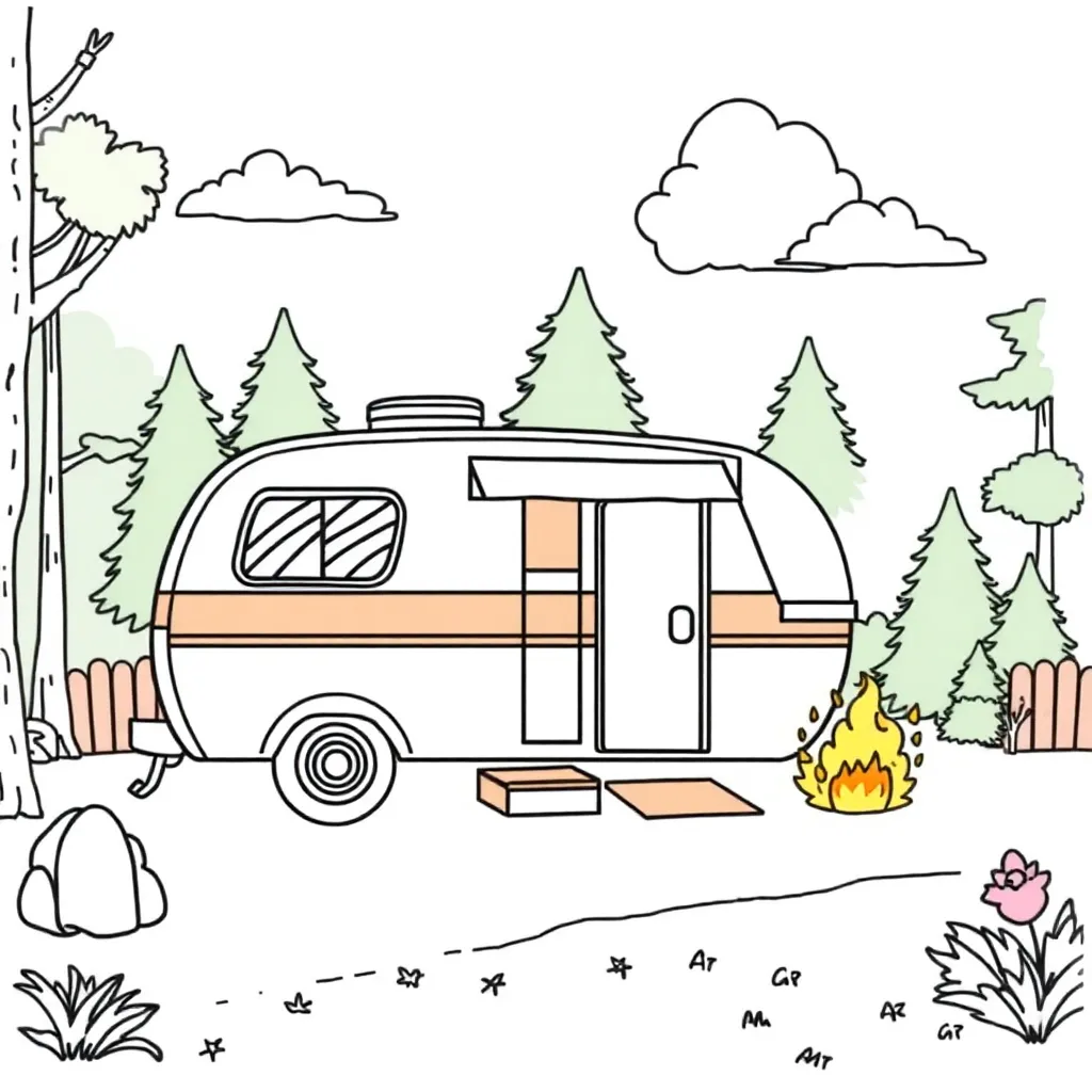 Plantilla para colorear para niños