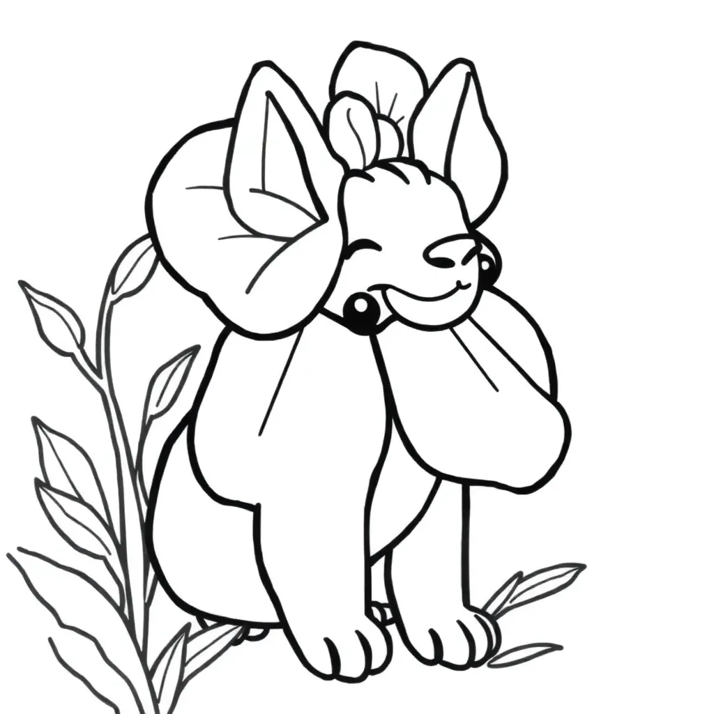 Plantilla para colorear para niños