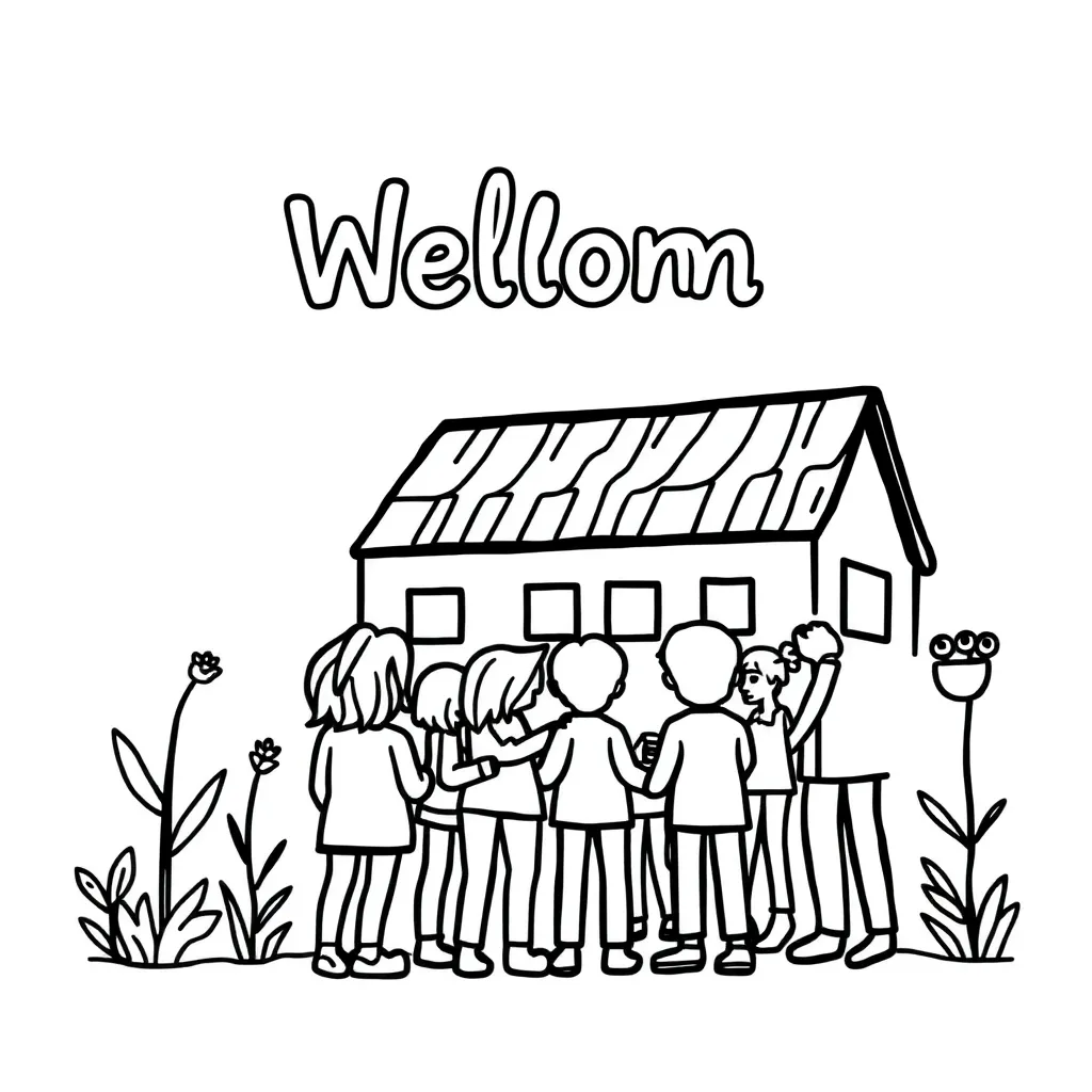 Feuille de coloriage pour enfants