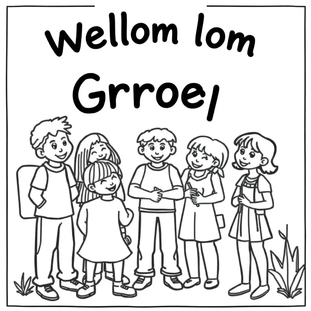 Feuille de coloriage pour enfants