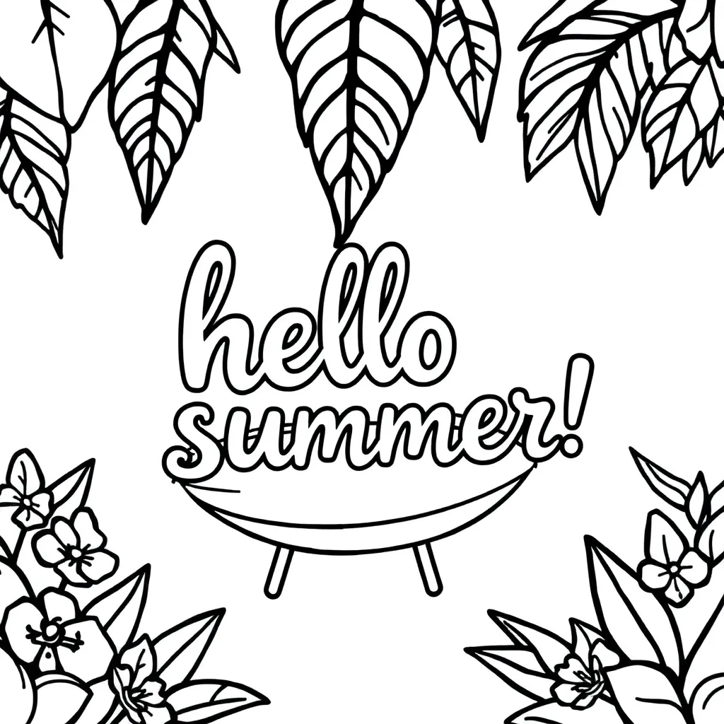 Feuille de coloriage pour enfants