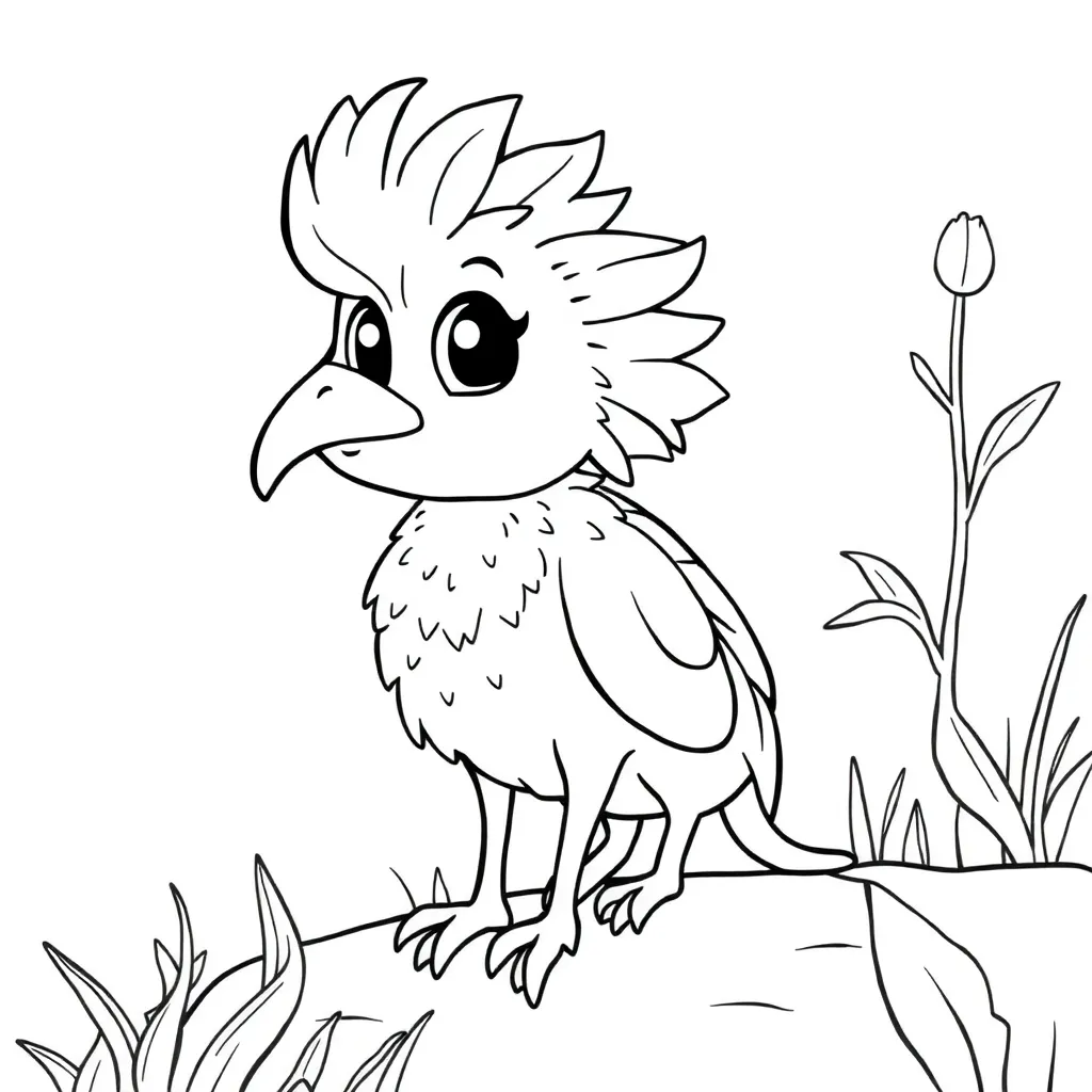 Feuille de coloriage pour enfants