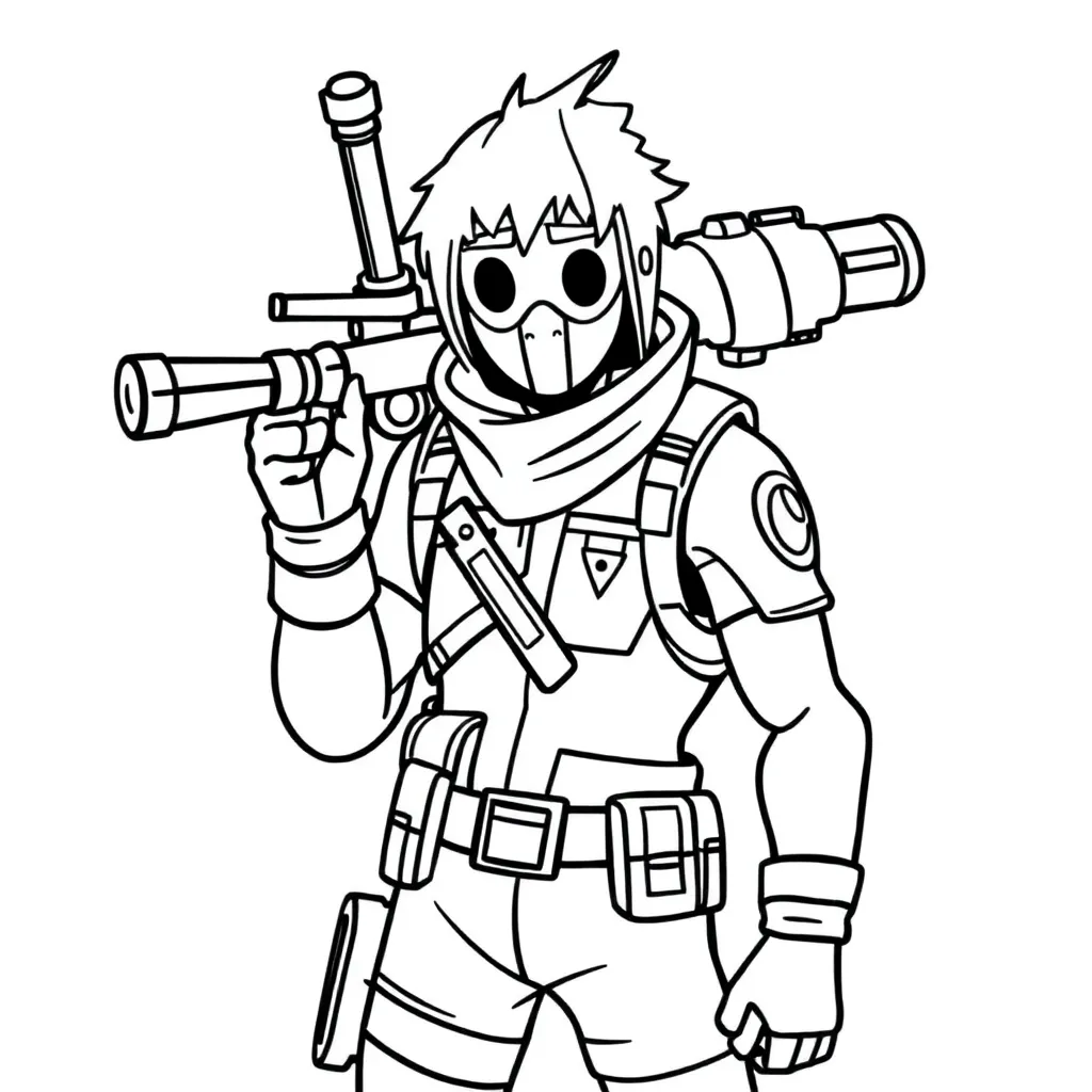 Feuille de coloriage pour enfants