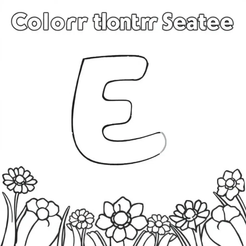 Feuille de coloriage pour enfants