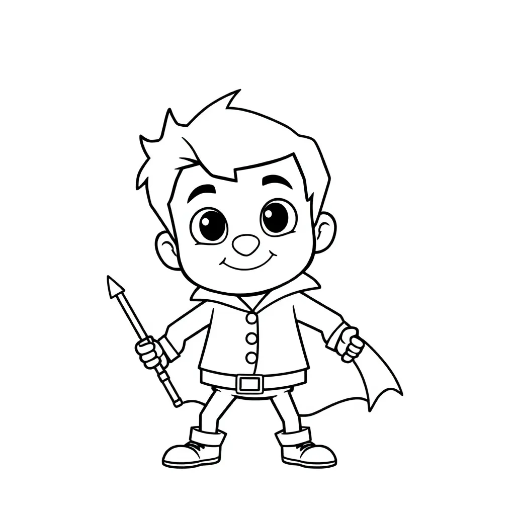 Feuille de coloriage pour enfants