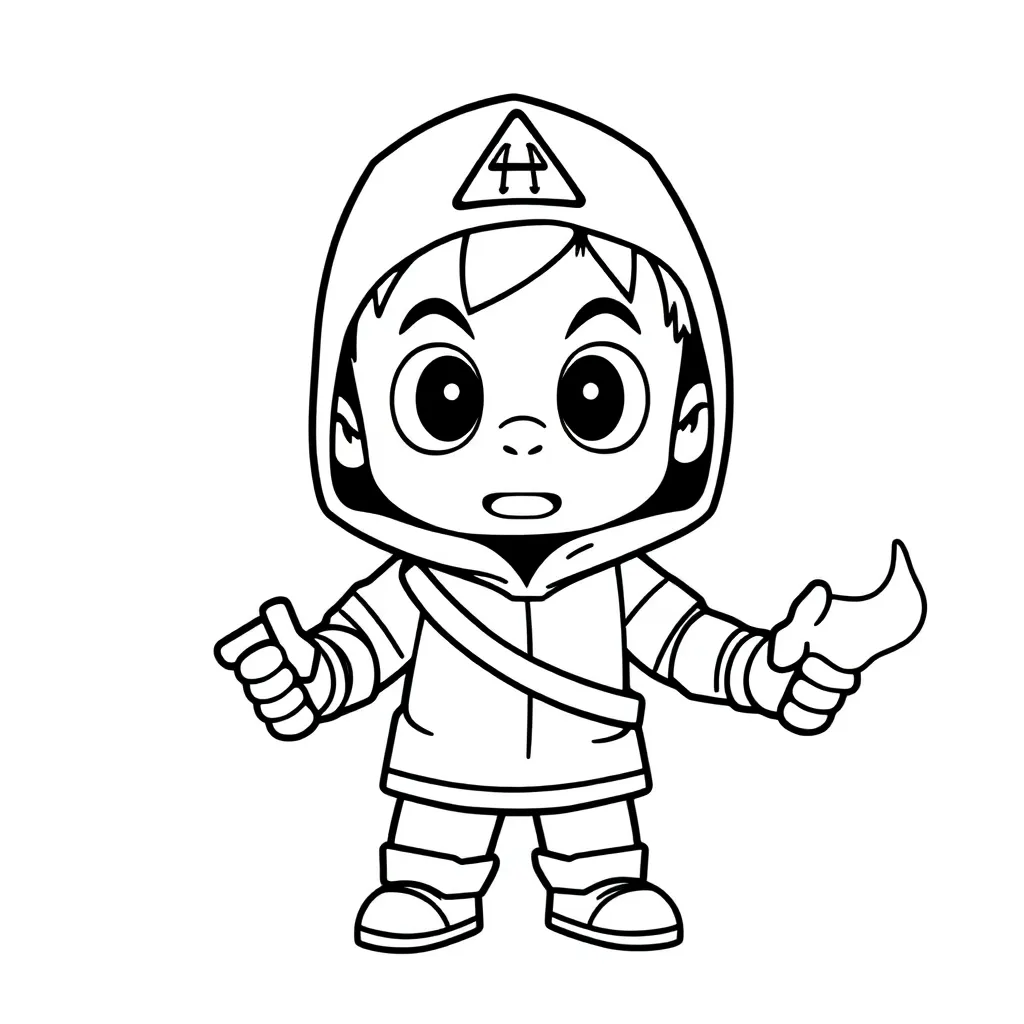 Feuille de coloriage pour enfants