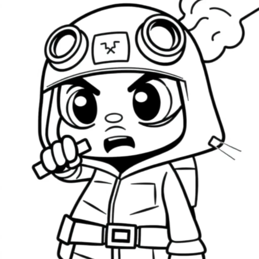 Feuille de coloriage pour enfants