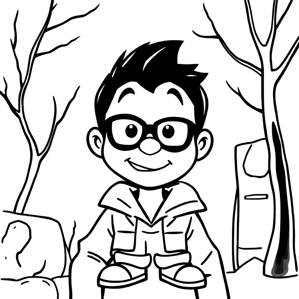 Feuille de coloriage pour enfants