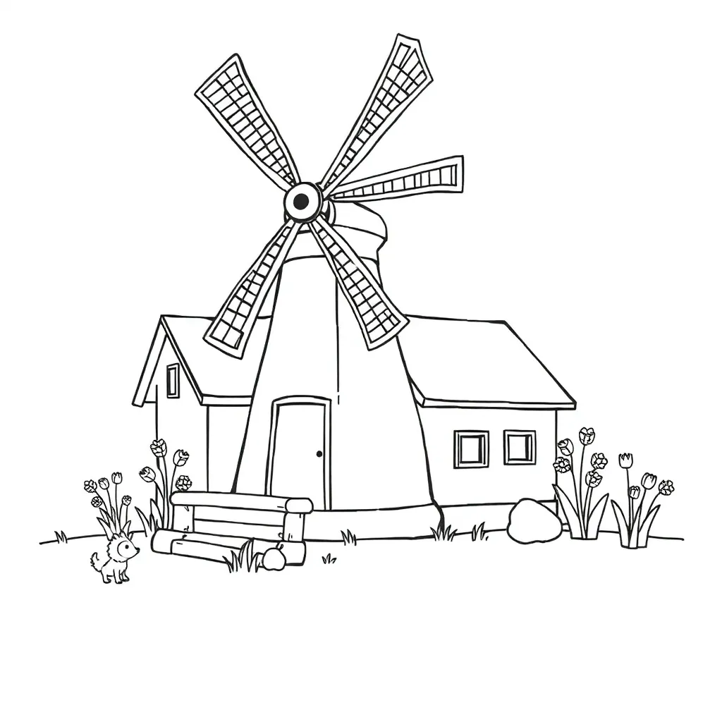 Feuille de coloriage pour enfants