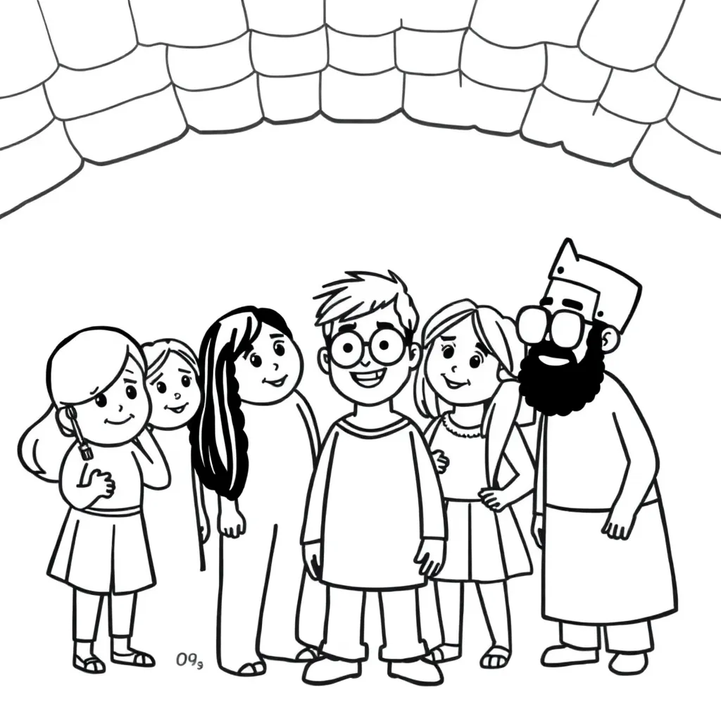 Feuille de coloriage pour enfants