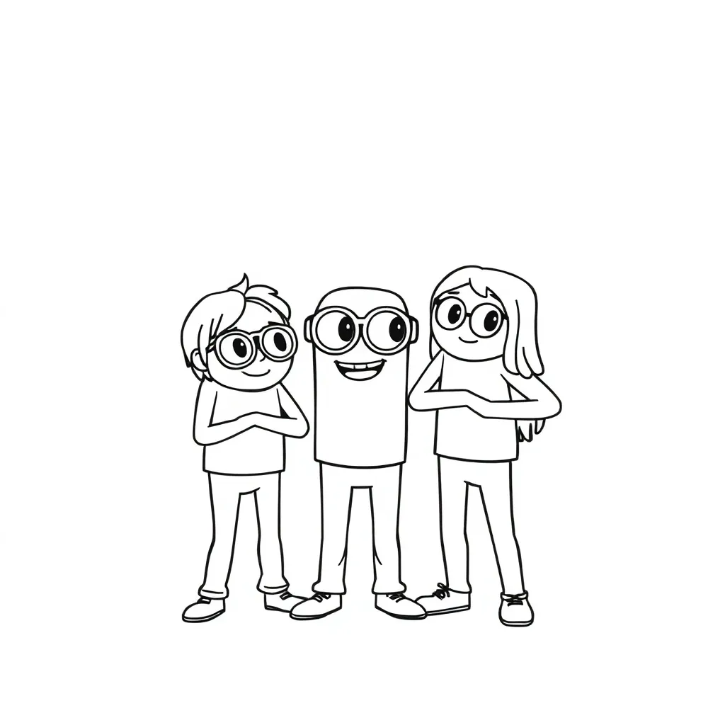 Feuille de coloriage pour enfants