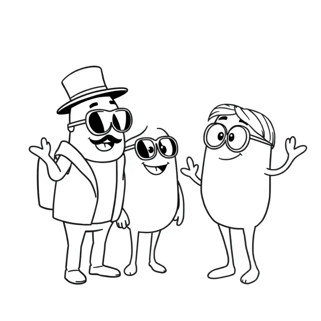 Feuille de coloriage pour enfants