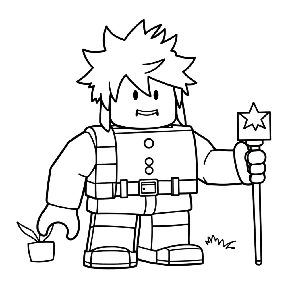 Feuille de coloriage pour enfants