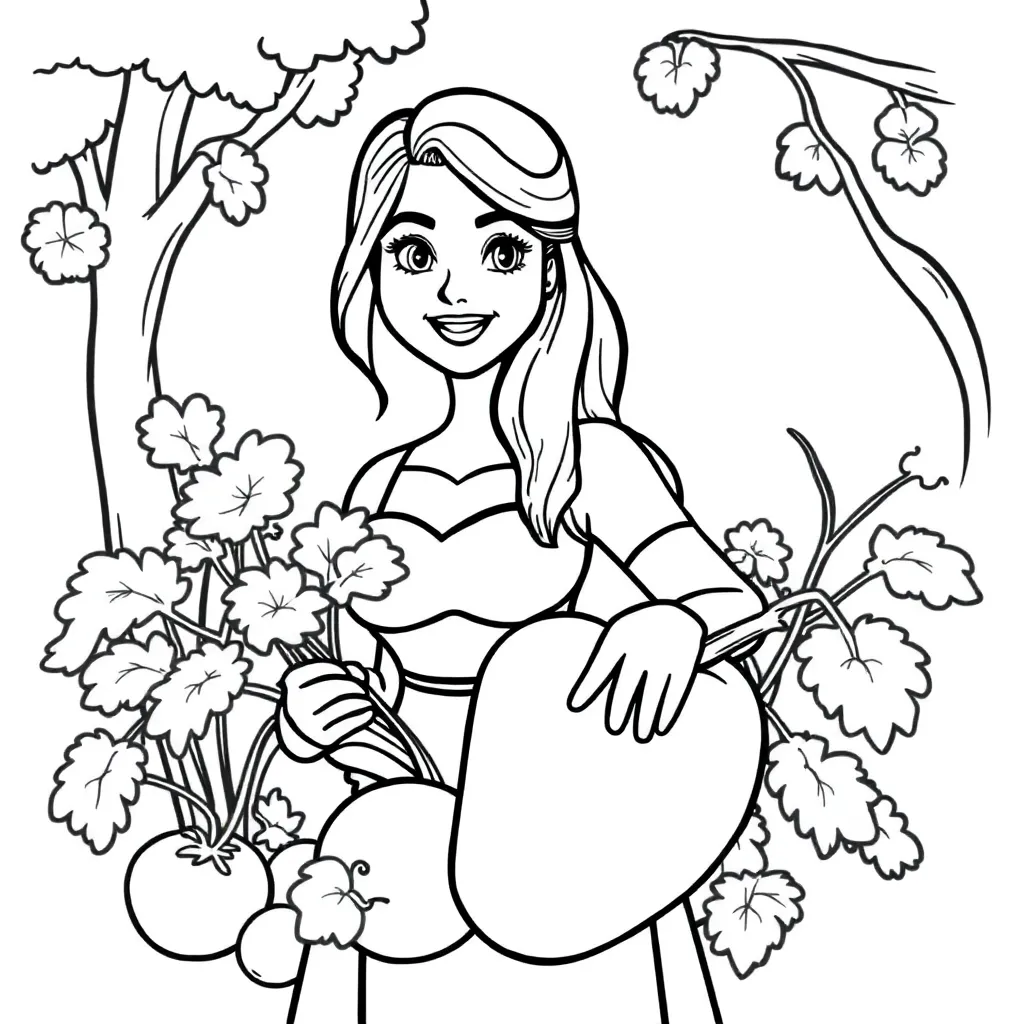 Feuille de coloriage pour enfants