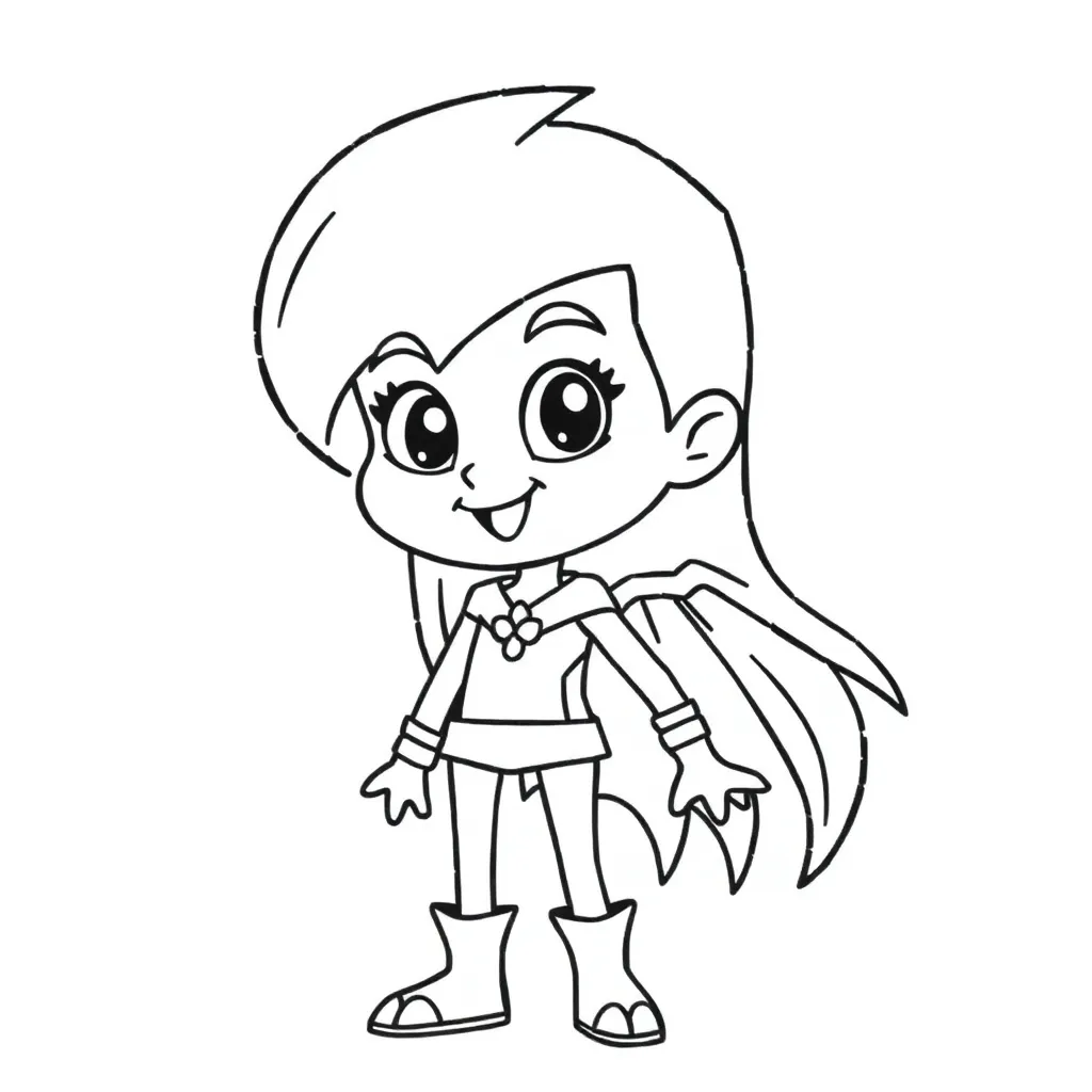 Feuille de coloriage pour enfants