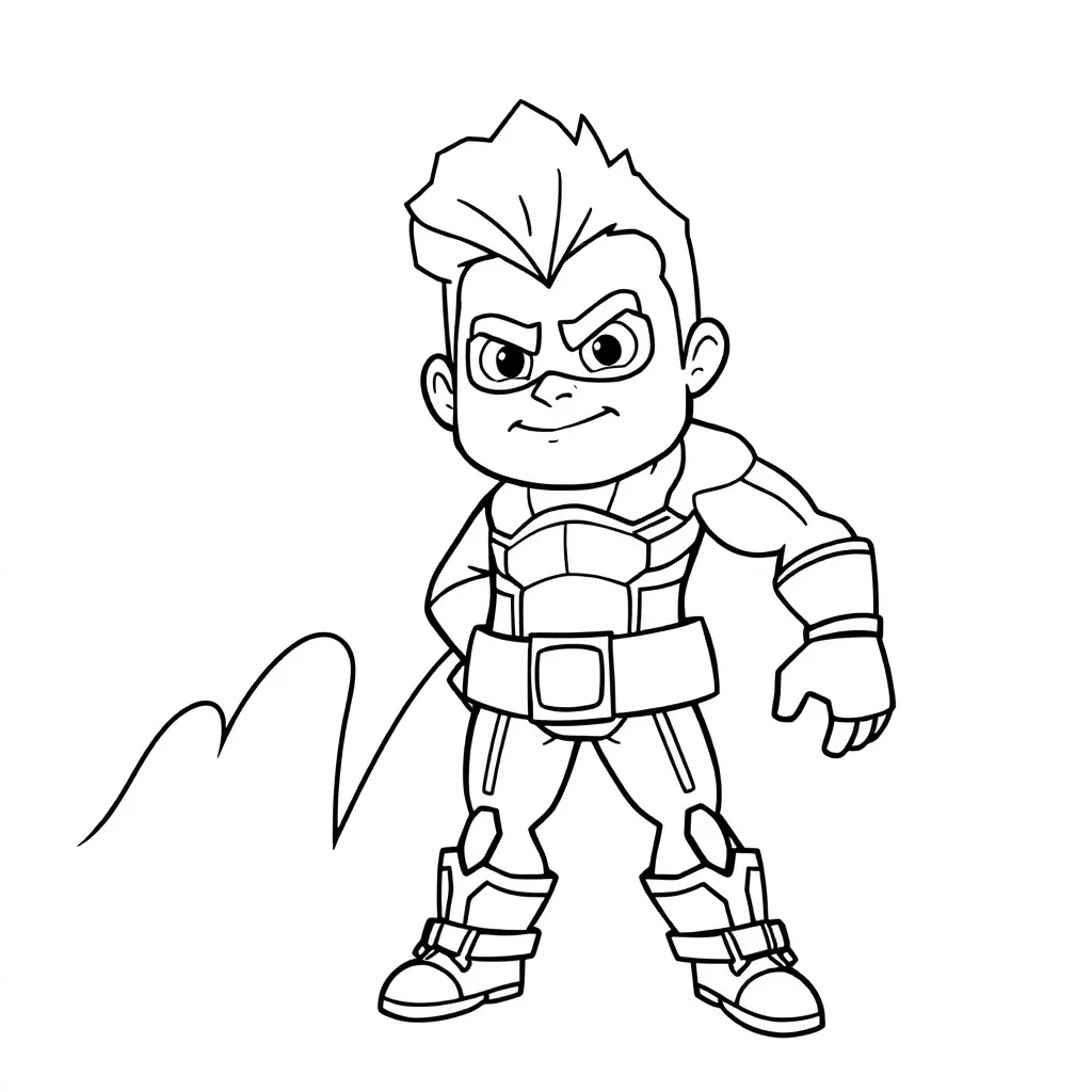 Feuille de coloriage pour enfants