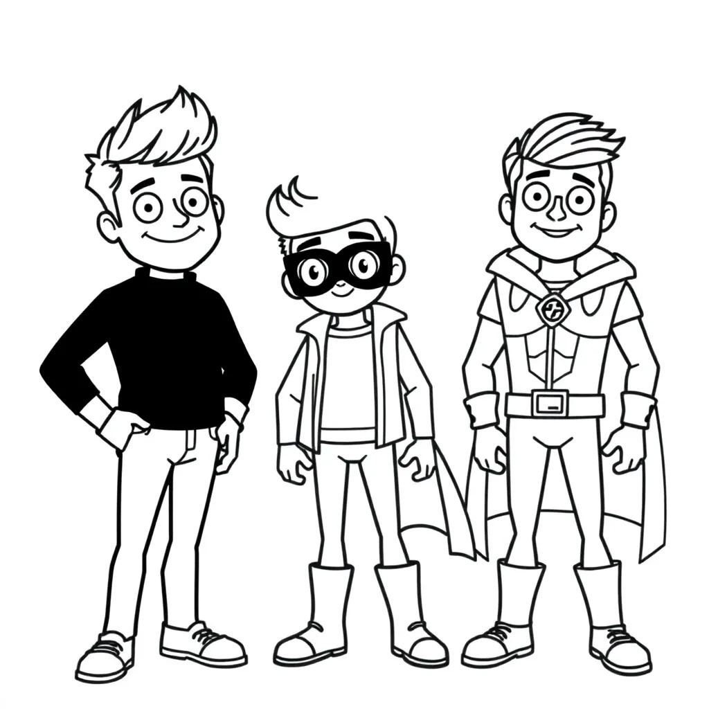 Feuille de coloriage pour enfants