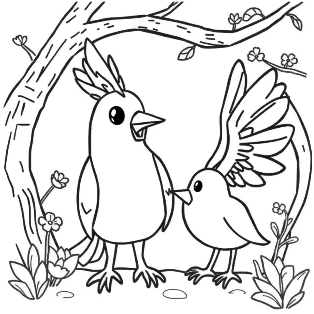 Feuille de coloriage pour enfants