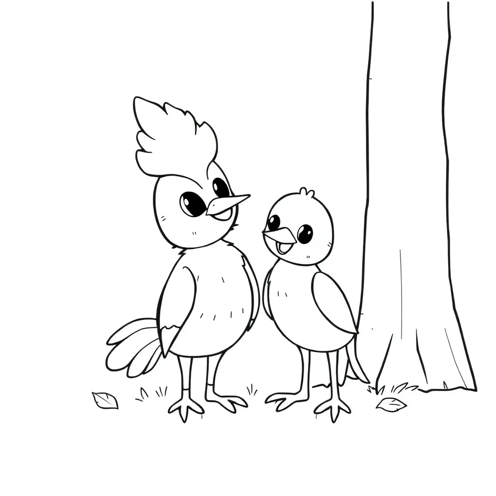 Feuille de coloriage pour enfants