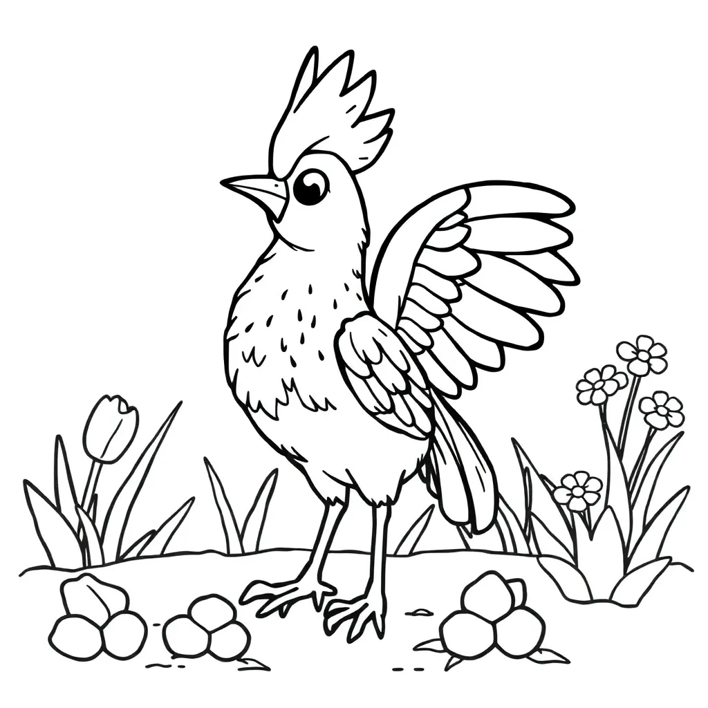 Feuille de coloriage pour enfants