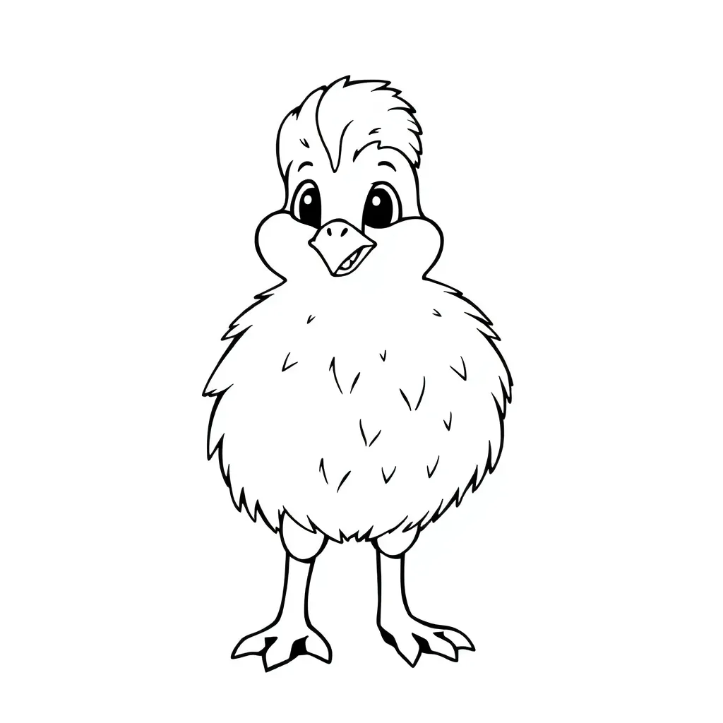 Feuille de coloriage pour enfants