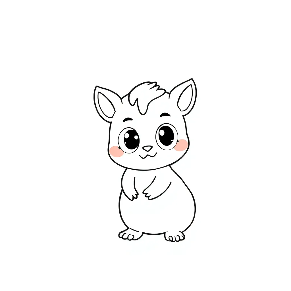 Feuille de coloriage pour enfants