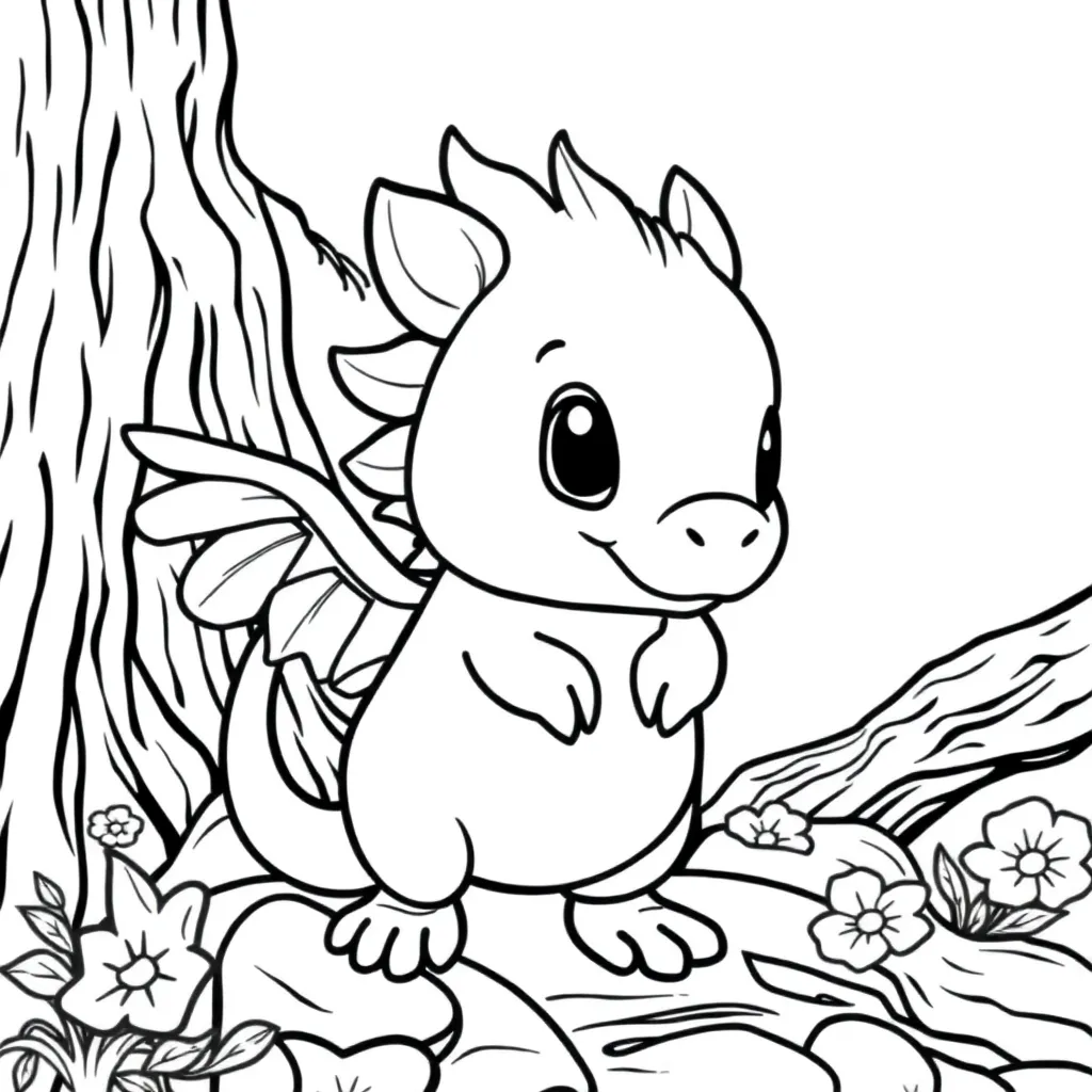 Feuille de coloriage pour enfants