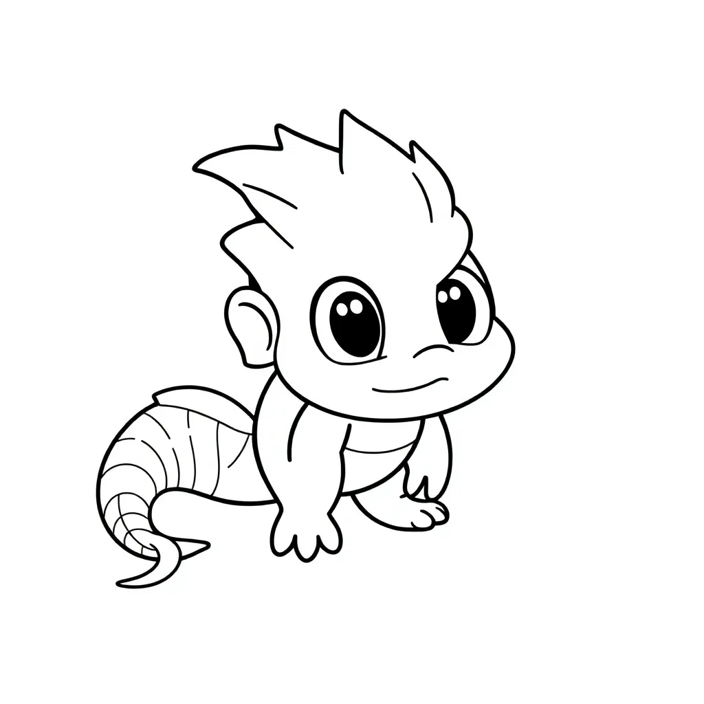 Feuille de coloriage pour enfants