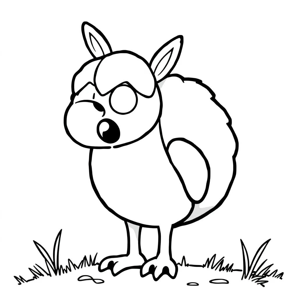 Feuille de coloriage pour enfants