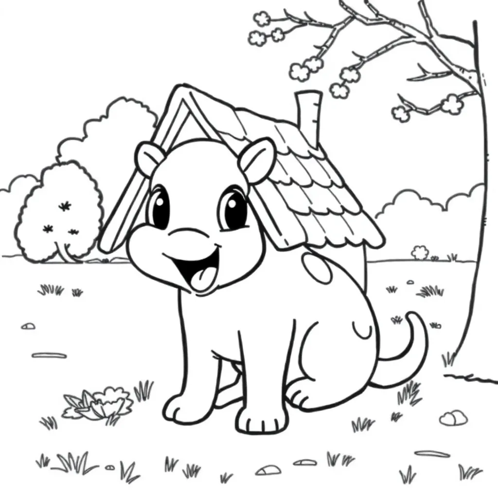 Feuille de coloriage pour enfants