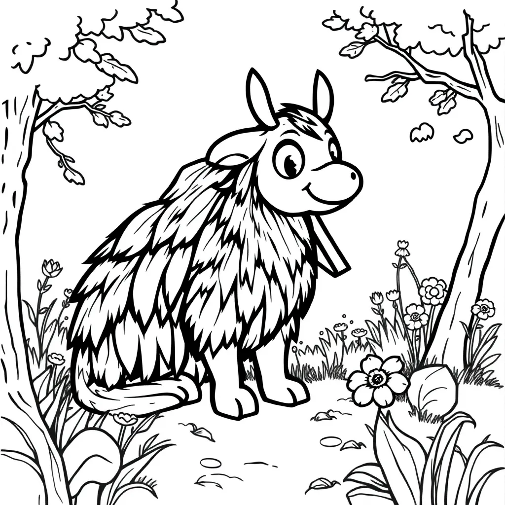 Feuille de coloriage pour enfants