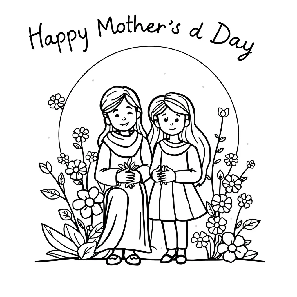 Feuille de coloriage pour enfants