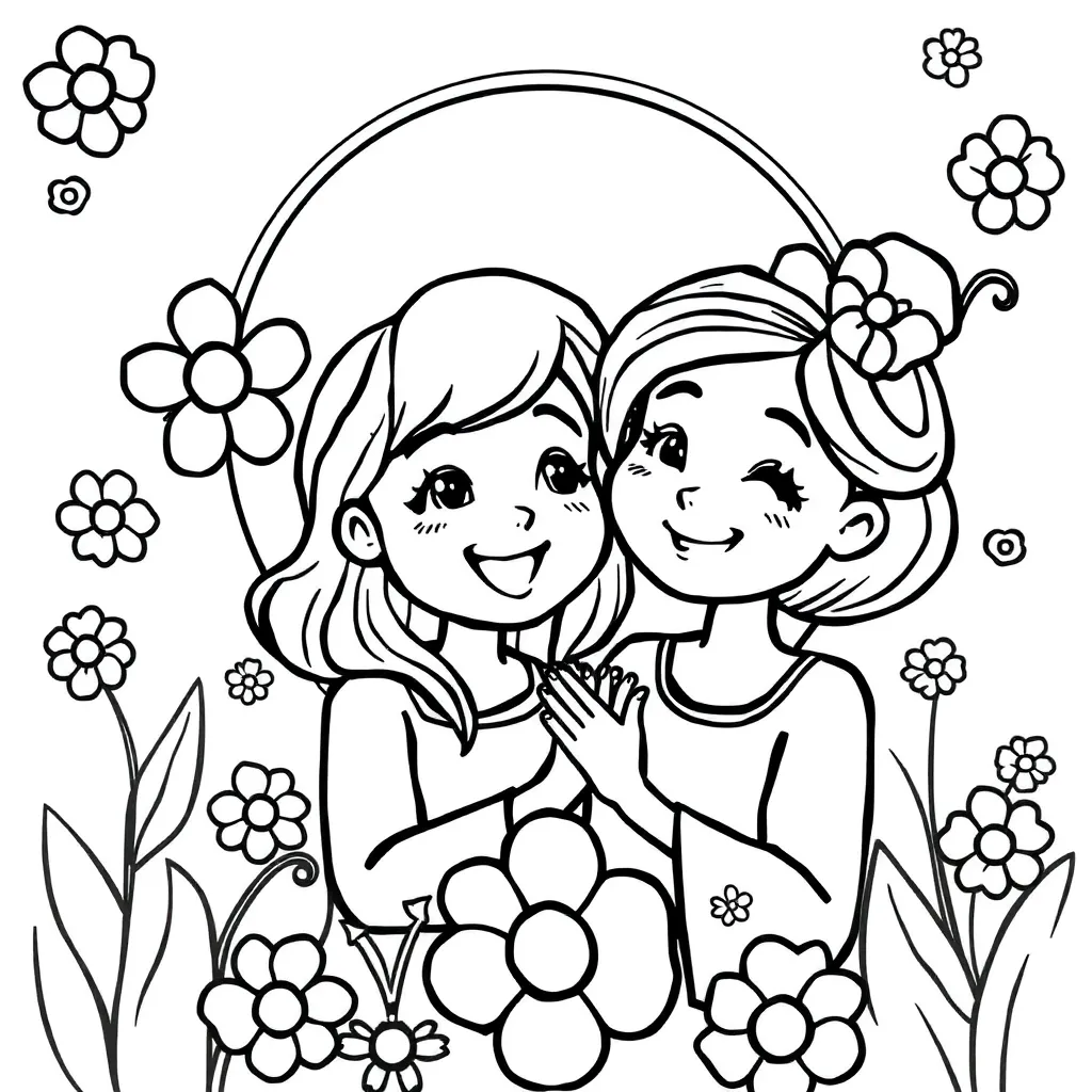 Feuille de coloriage pour enfants