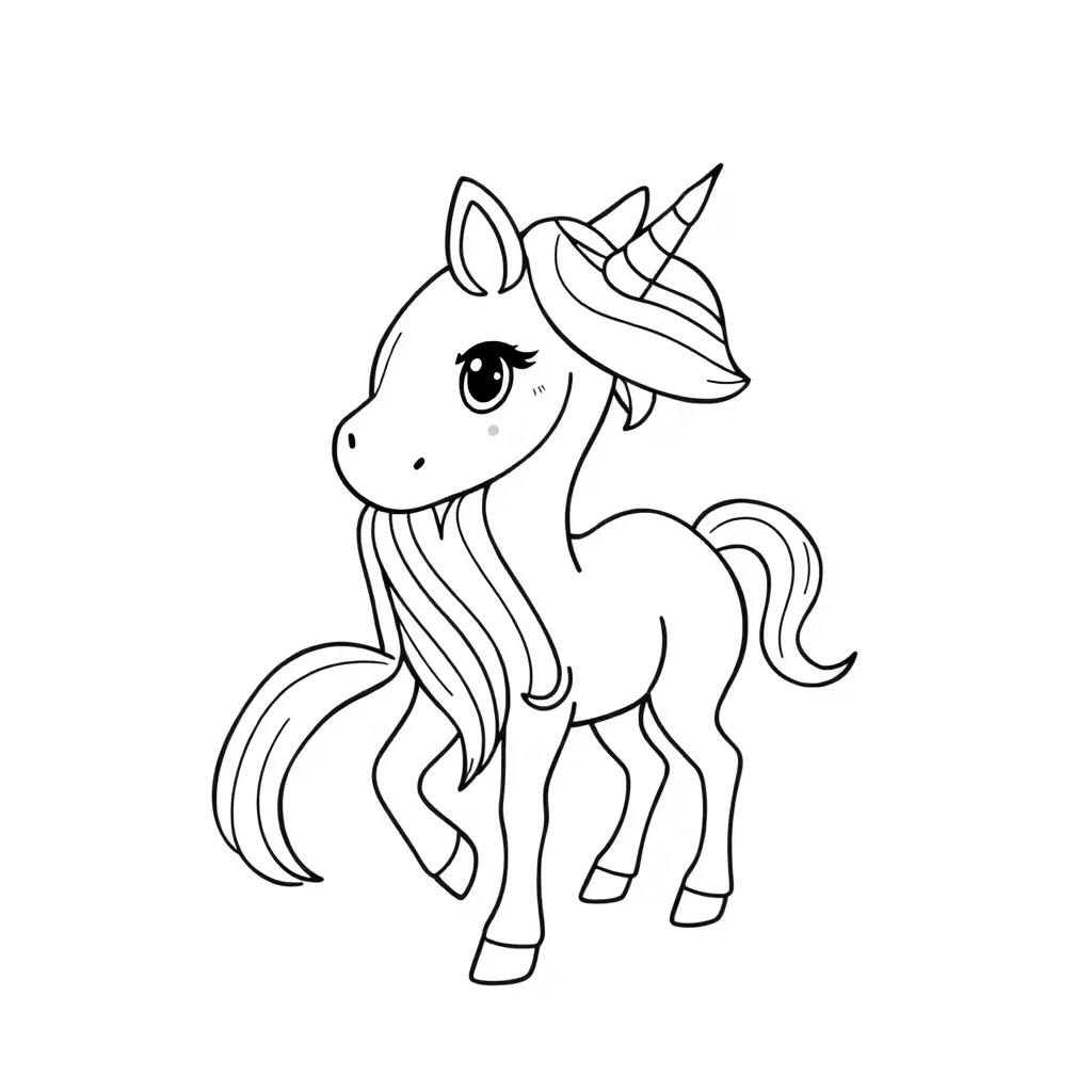 Feuille de coloriage pour enfants