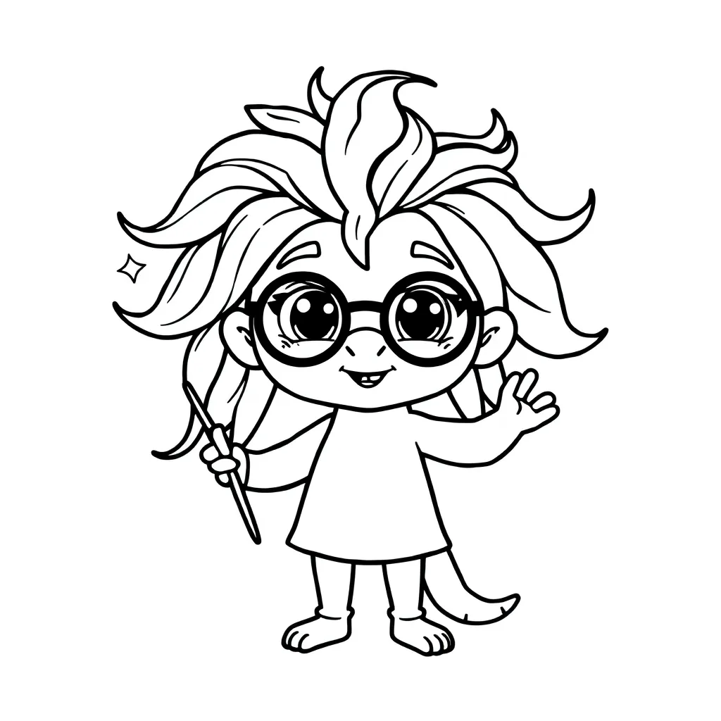 Feuille de coloriage pour enfants