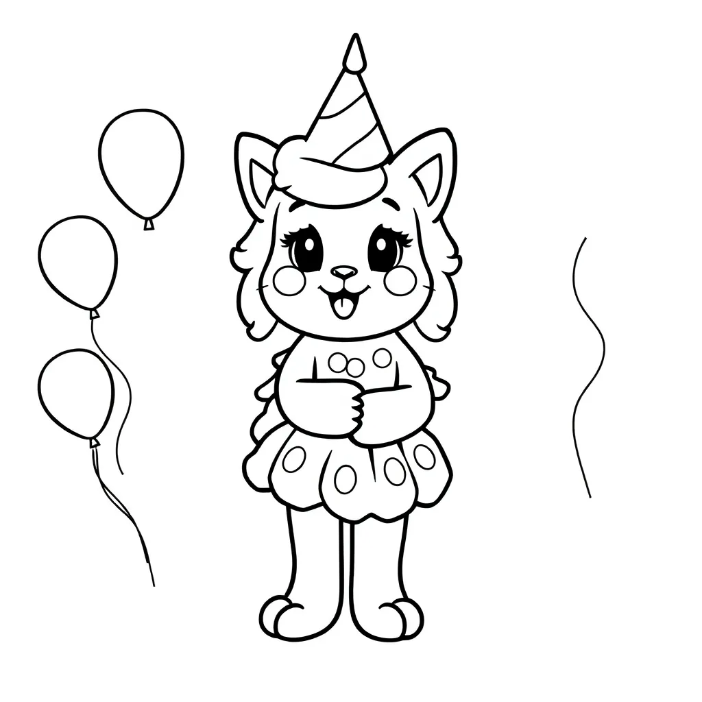 Feuille de coloriage pour enfants