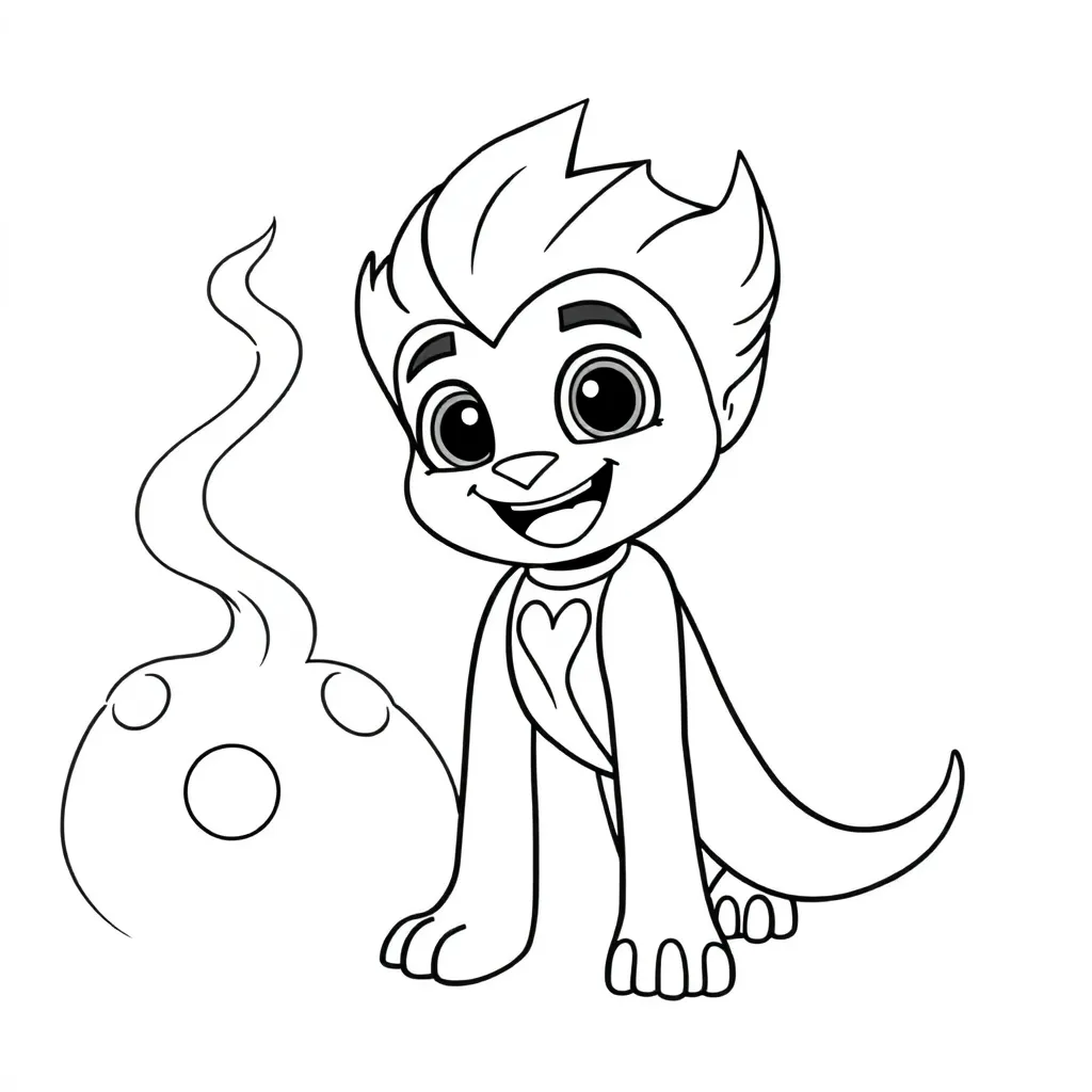 Feuille de coloriage pour enfants