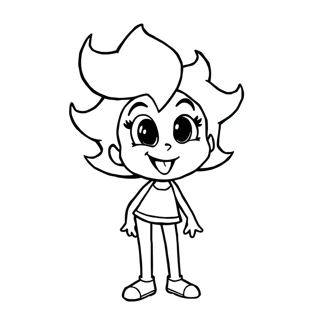 Feuille de coloriage pour enfants