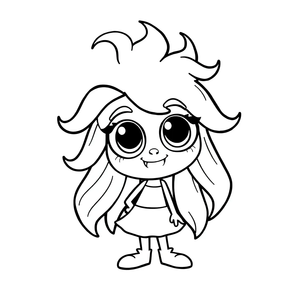 Feuille de coloriage pour enfants