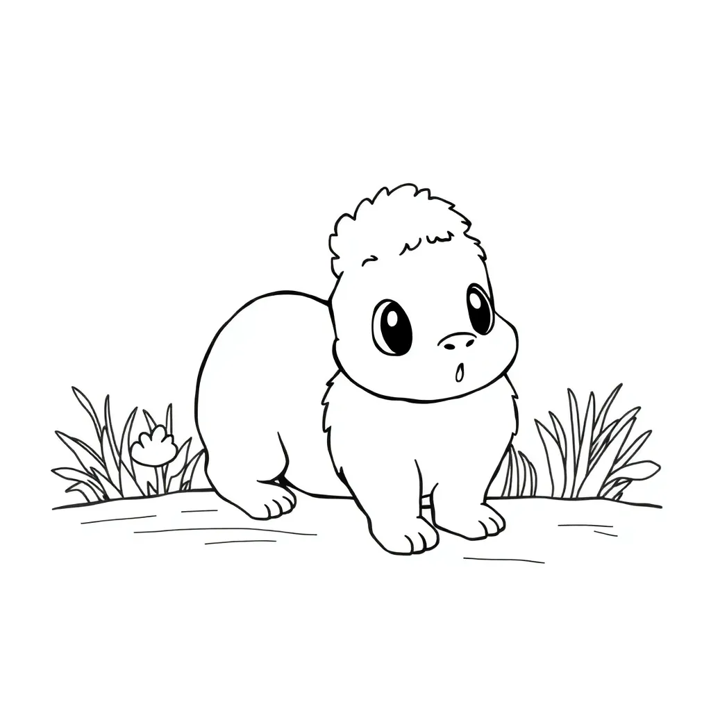 Feuille de coloriage pour enfants