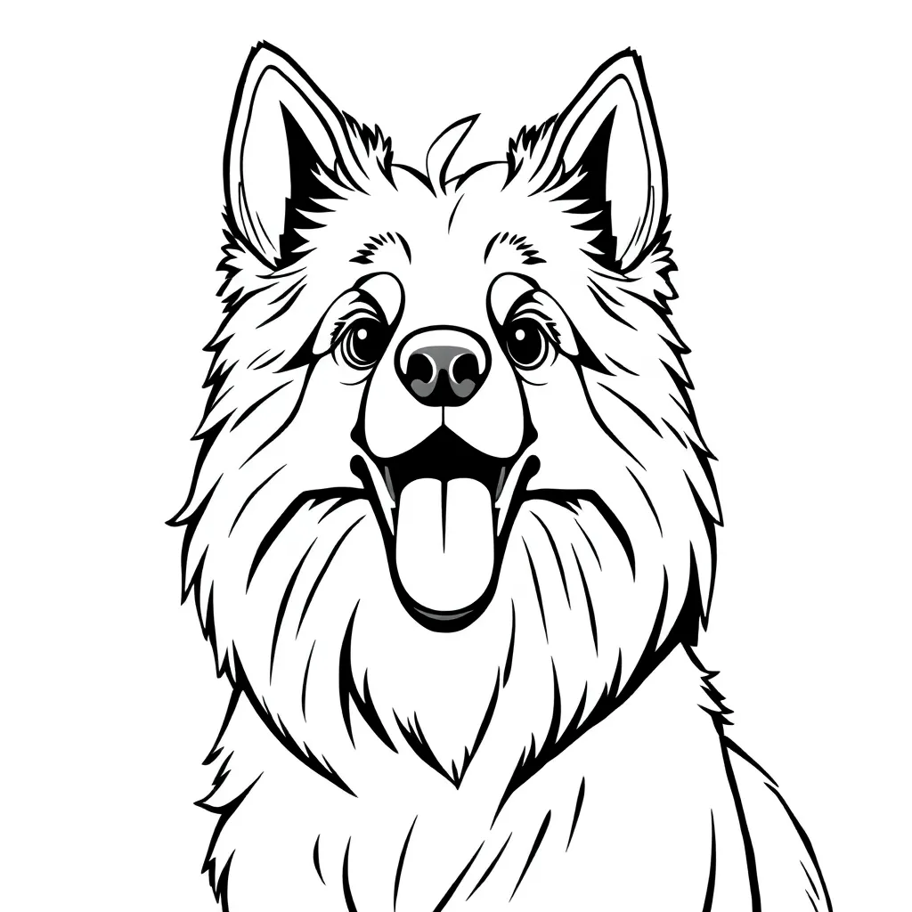 Feuille de coloriage pour enfants