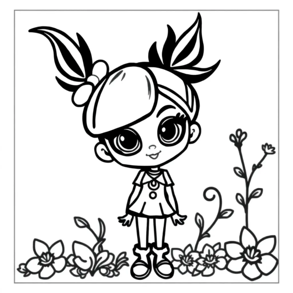 Feuille de coloriage pour enfants