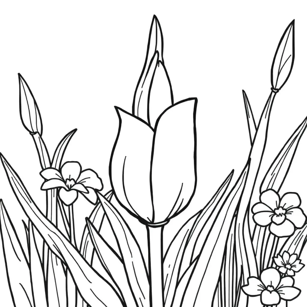 Feuille de coloriage pour enfants