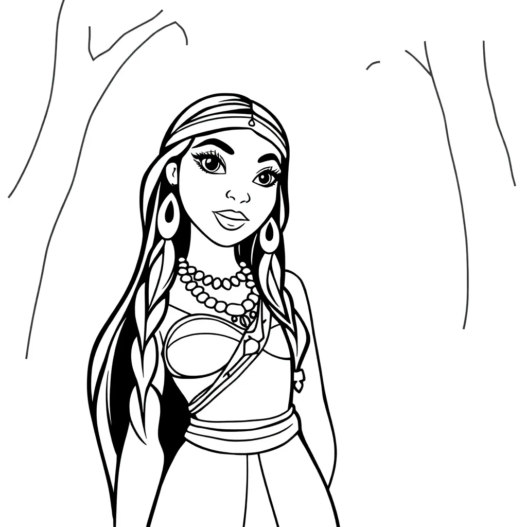 Feuille de coloriage pour enfants