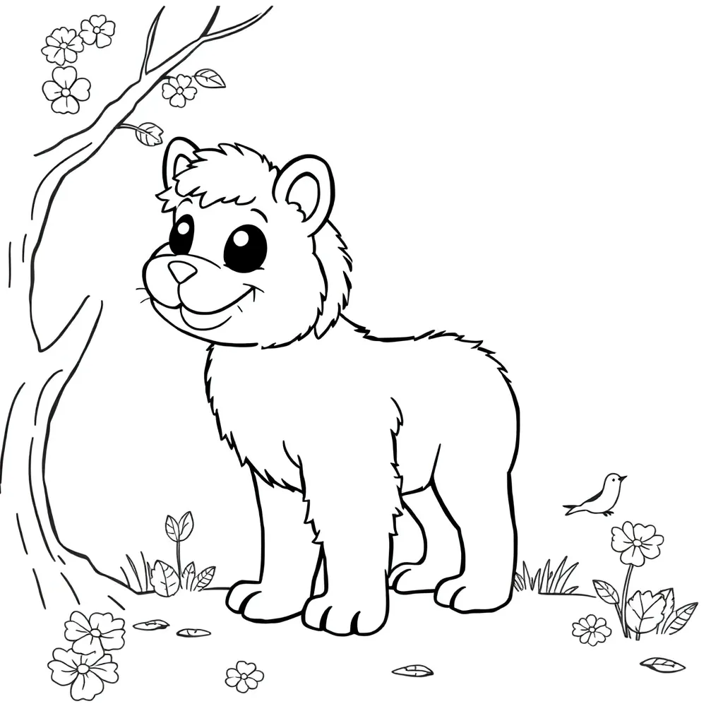 Feuille de coloriage pour enfants
